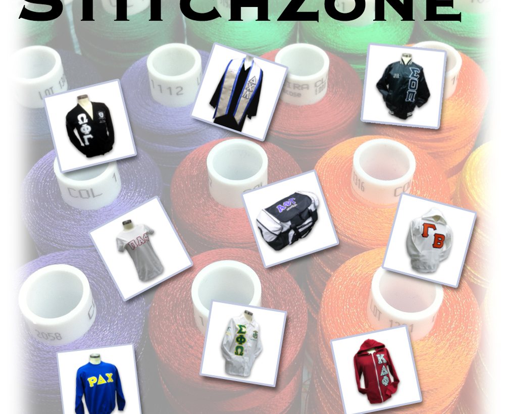 The StitchZone embroidery studio in Fremont, California
