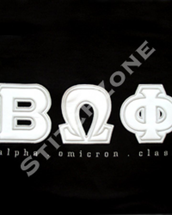 Alumni Reunion — custom Greek embroidery by StitchZone