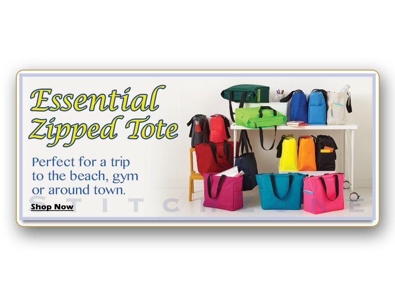 Canvas Tote — custom embroidered Greek apparel
